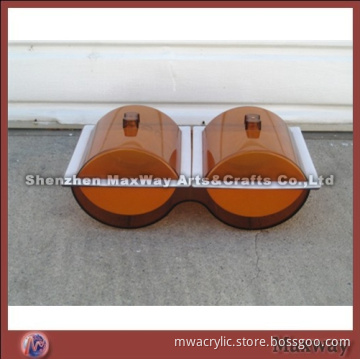Clear High Grade Double Acrylic/Perspex Bread Case